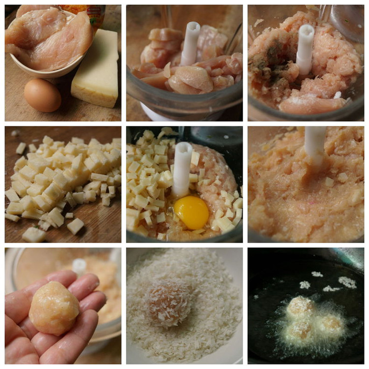 怎么吃都不夠的奶酪雞球 - 優媽美食 - 優媽美食博客