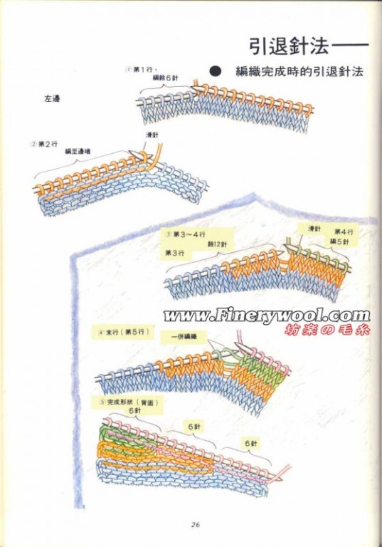 織毛衣的技巧又來了~~~~~~~~~·