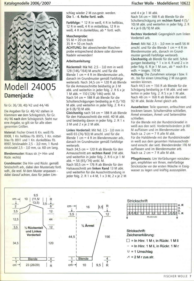 fischer wolle Anleitungsheft.2006/2007 - li98929 - 老妖兒的博客